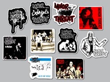 Minor Threat Vinyl Sticker Lot 10 Pack hardcore punk straight edge thrash hxc