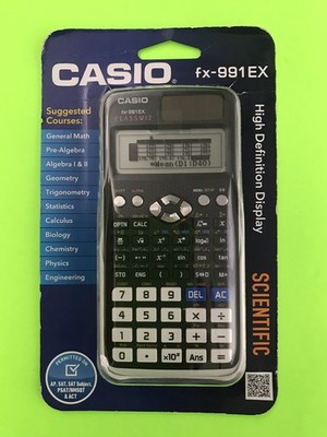GENUINE Casio FX991EX Scientific Solar Handheld Calculator & Cover - NEW SEALED