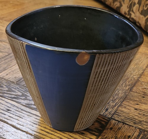 Vintage 1960's Mid Century Modern German Ceramic Pottery Planter Pot Vase AS IS - Picture 12 of 16