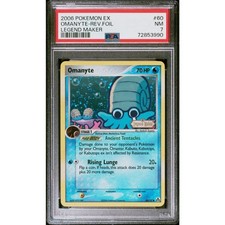 Omanyte 60/92 EX Legend Maker Reverse Holo PSA 7 on eBay