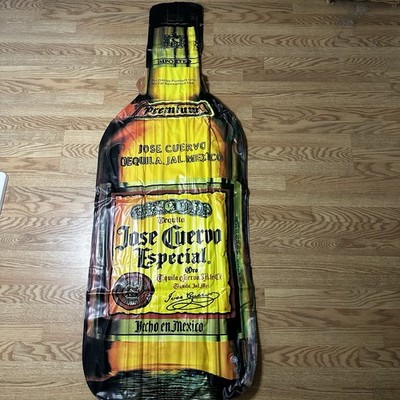 NEW Huge RARE Jose Cuervo Tequila Especial Inflatable Advertising 5.6'x2' Bottle