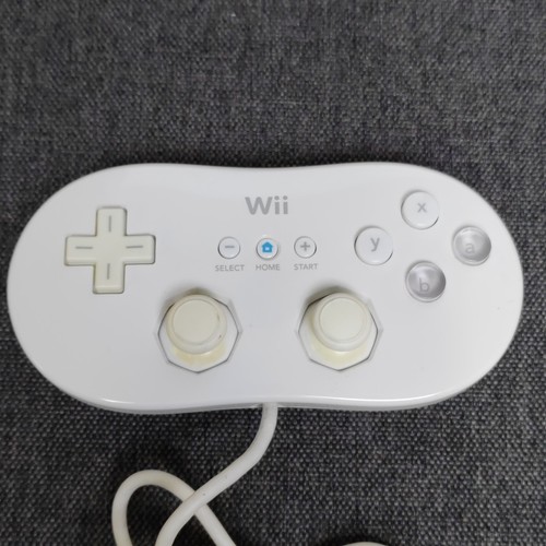 Official Nintendo Wii Classic Pro Controller RVL-005 OEM - White - Bild 2 von 6