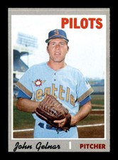 1970 Topps #393 John Gelnar   NM/NM+ X3675175