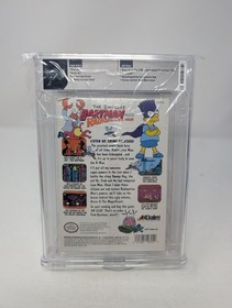 The Simpsons: Bartman Meets Radioactive Man NES WATA 8.0 A+ Brand New Sealed