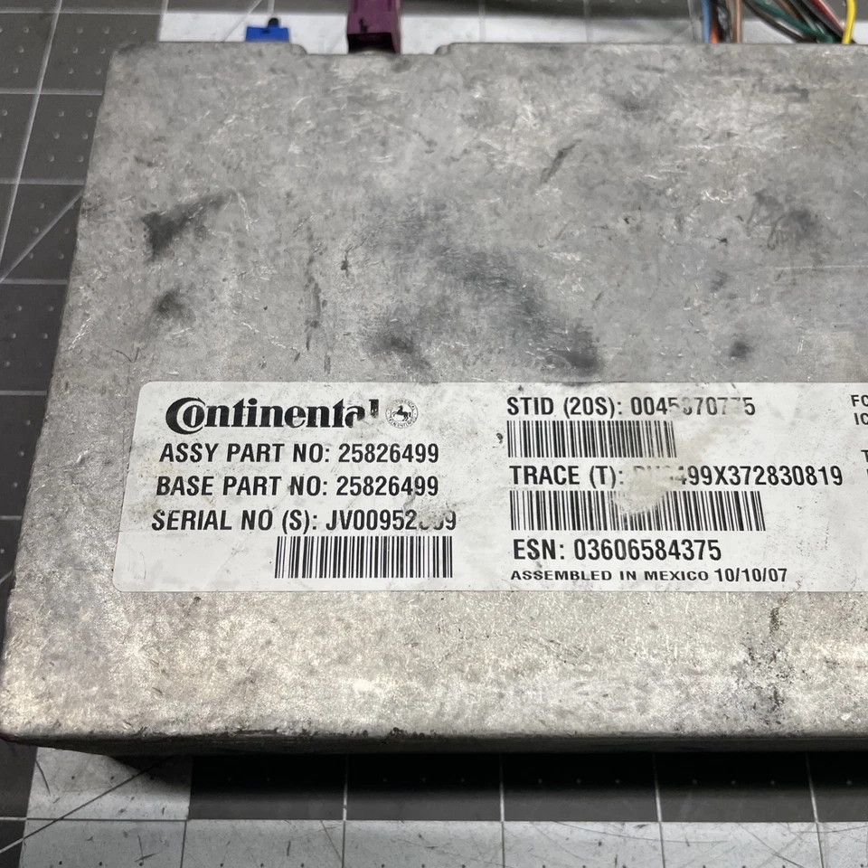 GMC Sierra 1500 OnStar 2007 2013 unidad de módulo de computadora de control de comunicación Foto 4 de 4