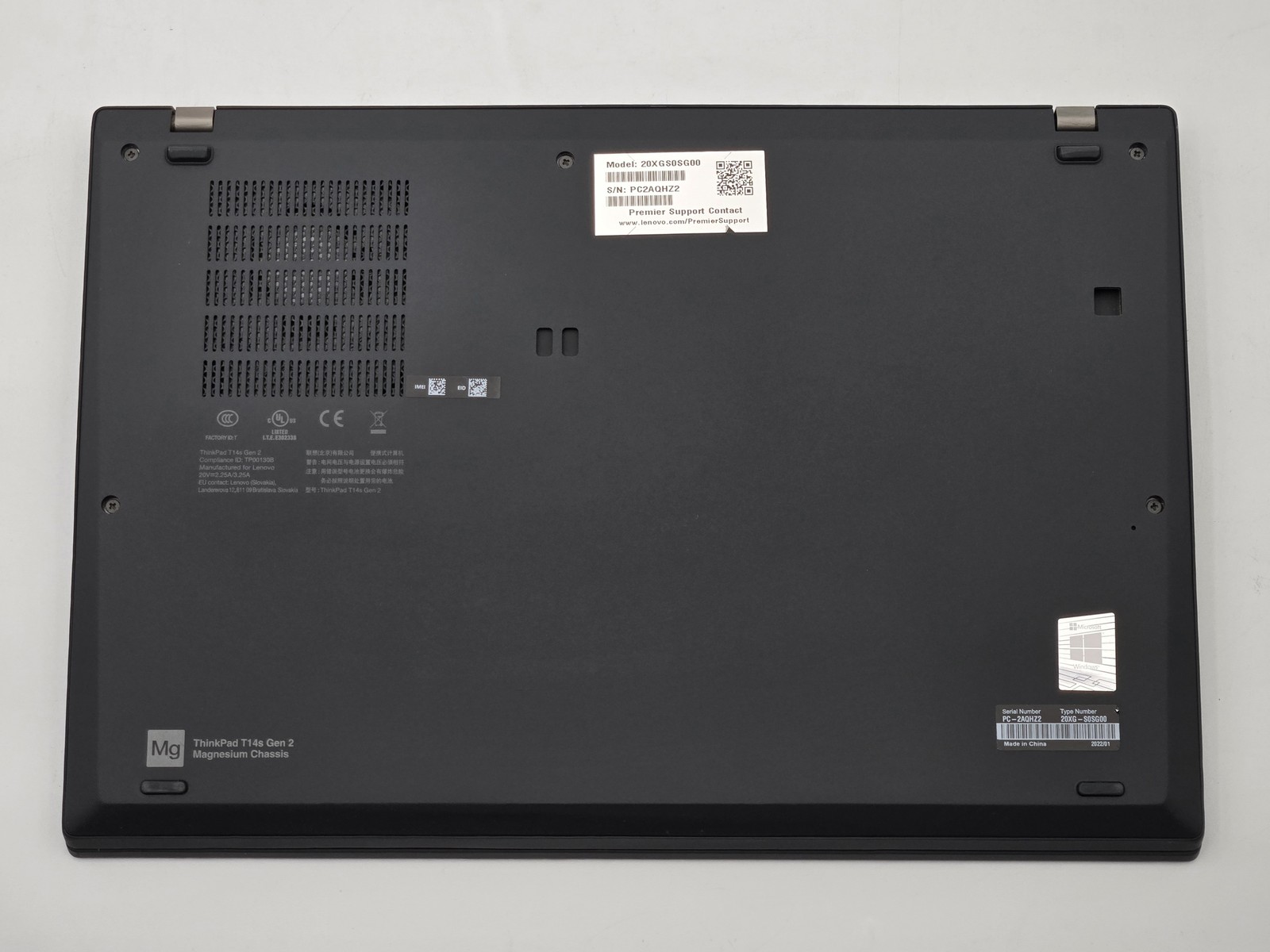 Lenovo ThinkPad T14s Gen 2a, 14-Inch Laptop, with AMD Ryzen 7, Windows 11 Pro