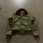 VTG 1940’s WW2 B-15 Type Flight Bomber Jacket WWII Army Air Force 21x23 Talon OG — photo 1
