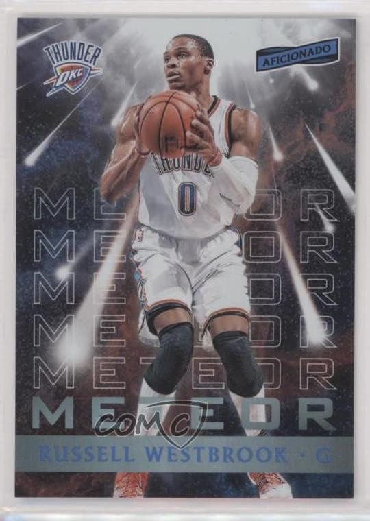2016-17 Panini Aficionado Meteor Russell Westbrook #12 0a6