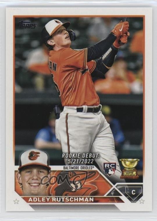 2023 Topps Update Rookie Debut Adley Rutschman #US180 1i2b