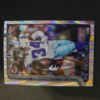 2025-26 Topps Chrome Football - RAYWAVE REFRACTOR #301 Shavon Revel Jr RC DAL