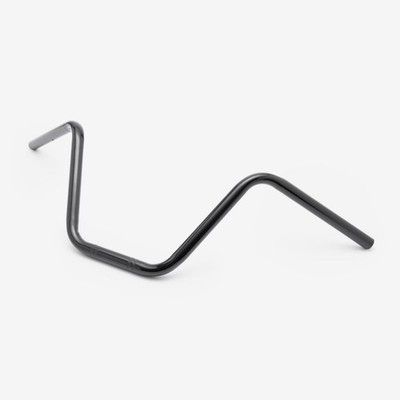 Handlebar Black 25 mm Easy Installation Steel Painted 810mm Street Motorcycle