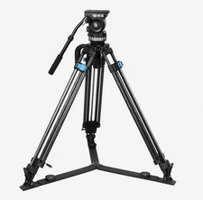 SIRUI SQ75 Rapid System Carbon Fiber Video Tripod Kit + VHS-10 Pro Fluid Head