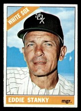 1966 Topps #448 Eddie Stanky MG EX EX+