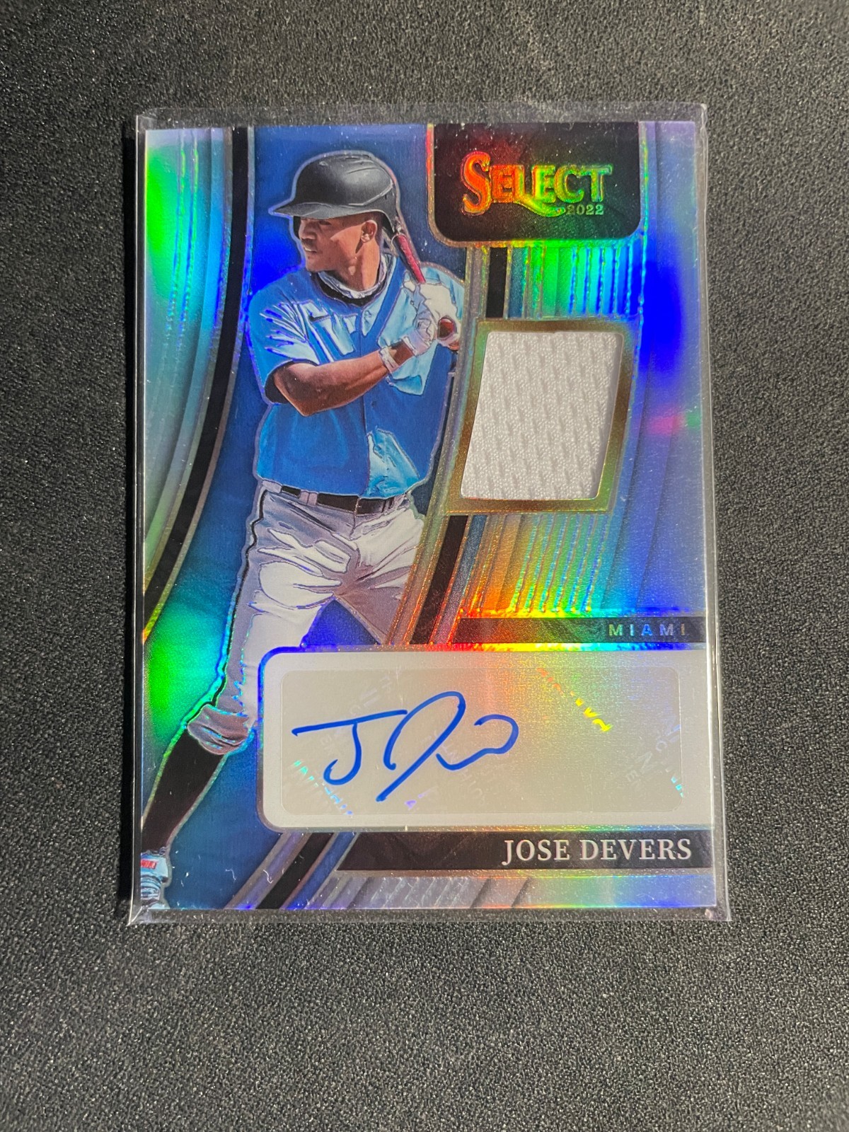 2022 Panini Select JOSE DEVERS Patch Auto #'d 099/199