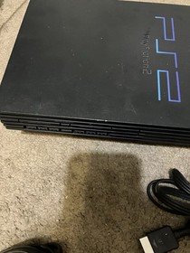 Authentic & Tested Black PlayStation 2 Fat Console With Controller, Works, Read