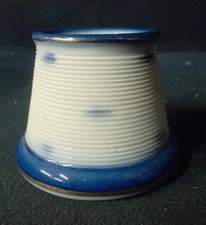 Limoges  Blue Porcelain Match Striker /Holder Antique