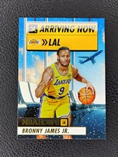 2024-25 Panini Nba Hoops - Arriving Now Bronny James #12 (RC) Lakers