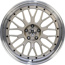 mbDESIGN Ruota in alluminio colato LV1 8,5x19 pollici LK 5x108 ET45.0 ML 75.0 Ausf.
