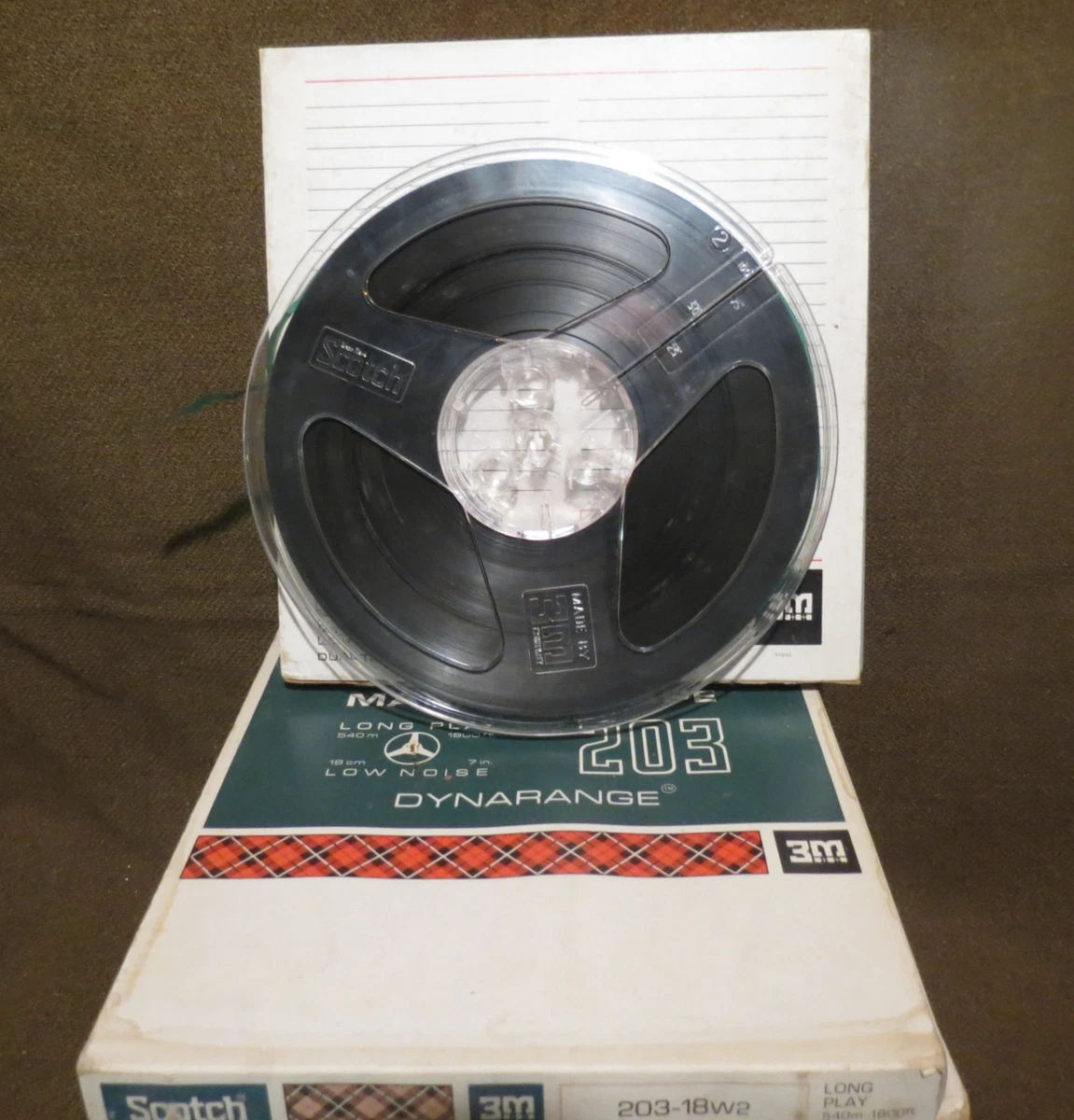 Mendelssohn Symphony No. 3 in A Major Reel to Reel Pre-Recorded Tape