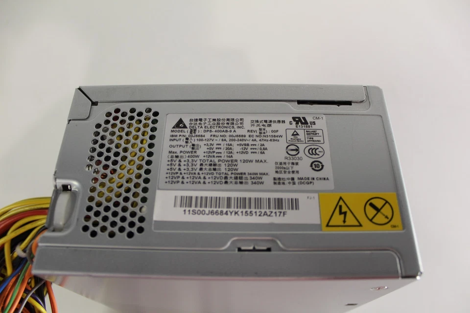 Fuente de alimentación IBM X3200M3 Delta DPS-400AB-9A 00J6684 00J6689 Foto 2 de 2