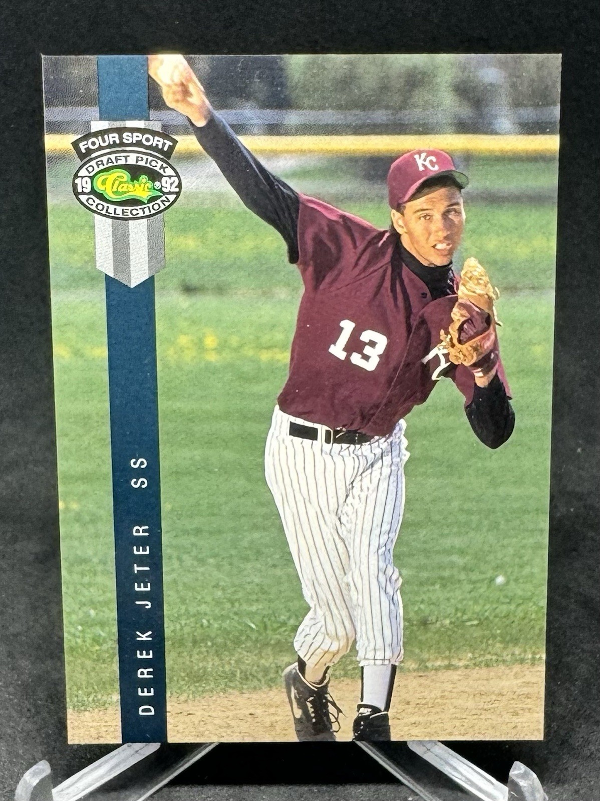 1992 Classic Four Sport #231 Derek Jeter MULTISPORT Yankees