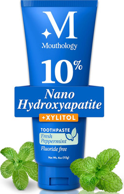 Nano Hydroxyapatite Toothpaste Fluoride Free Xylitol SLS Free Mint 4oz