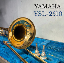 YAMAHA YSL-2510 Tenor Trombone Used With Hard Case Mouthpiece