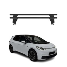 Menabo Dachträger Grundträger für VW ID 3 2020-2026 Alu Schwarz 2tlg