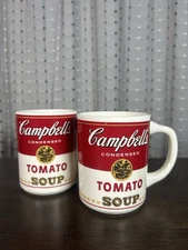 Vtg Campbell's Condensed Tomato Soup Coffee Mug Cup Made in USA 8oz 1970's (2)