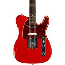 Fender Custom Shop Nashville Telecaster Custom Relic RW FB Guitar Dakota Red