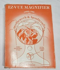 EZ-VUE MAGNIFIER Hands Free Needlework Handicrafts Made in England