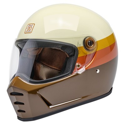 Biltwell Lane Splitter Helmet 20th Anniversary Size M