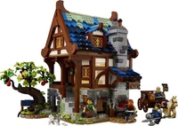 LEGO Ideas CUUSOO 21325 Ideas Medieval Blacksmith (Used 100% Complete)