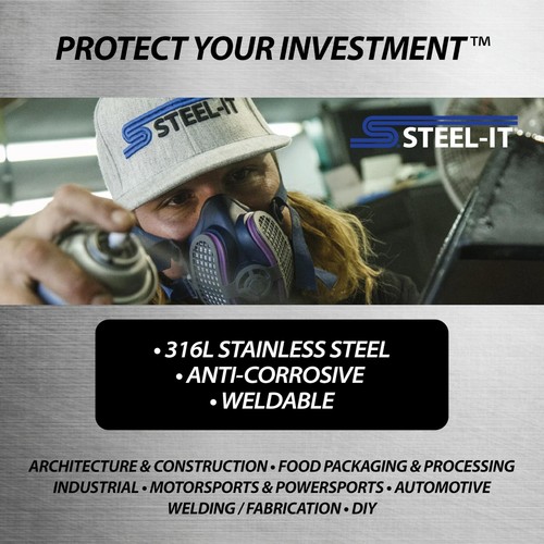 STEEL-IT Stainless Steel Paint Coating Aerosol 12oz (Specify Color + Quantity) - Picture 27 of 43