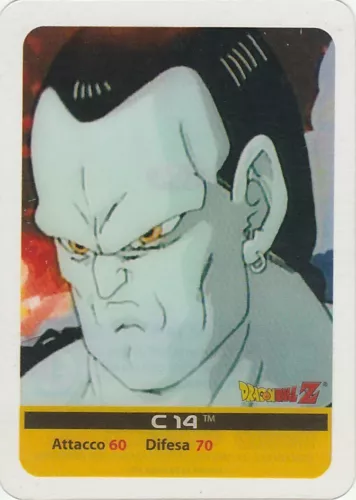 Lamincards Dragon Ball Z Edibas Serie Platino C 14 N 104