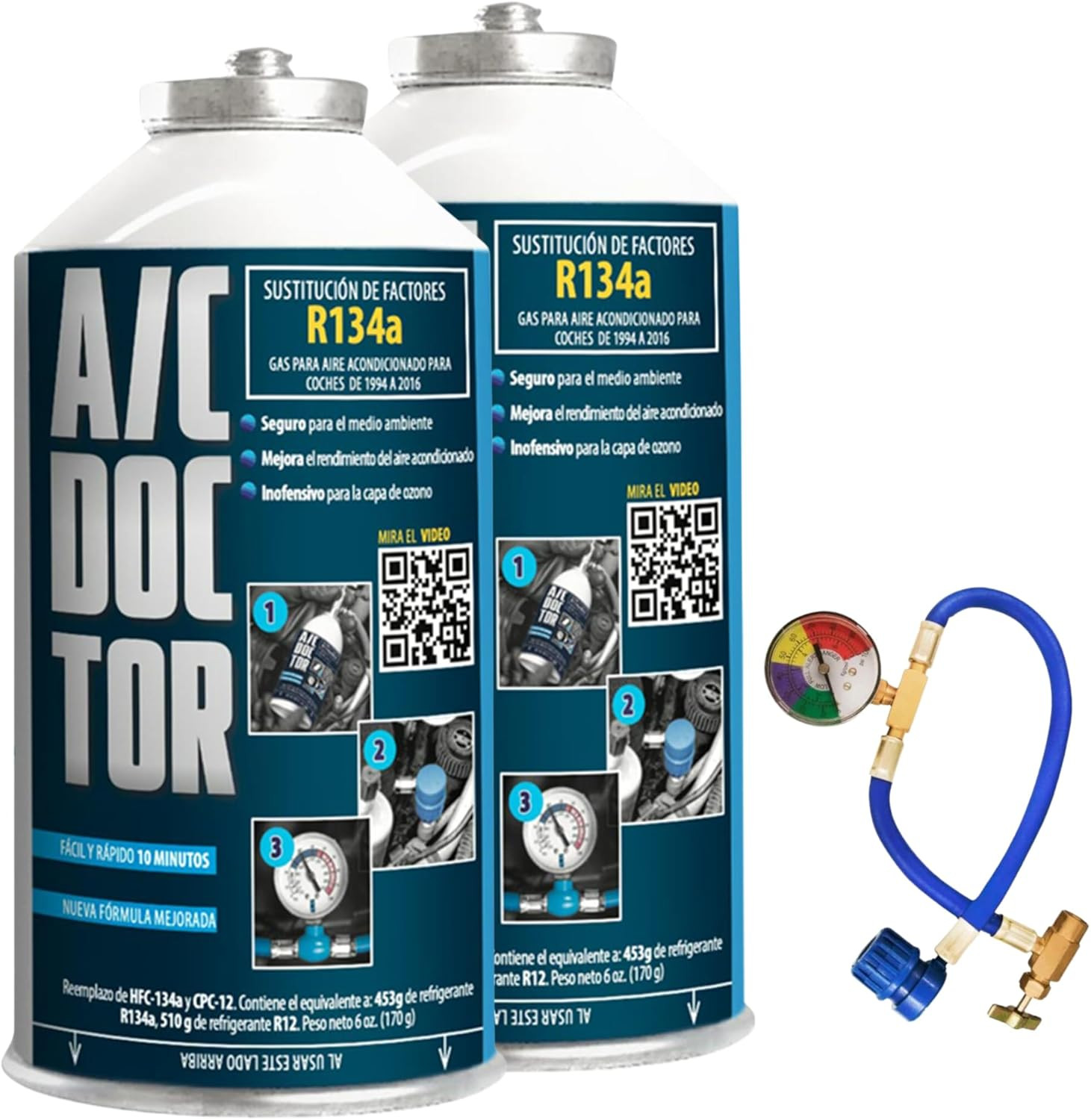 Fluide réfrigérant de rechange R134a résout le manque de froid de la climatisation auto pack 2