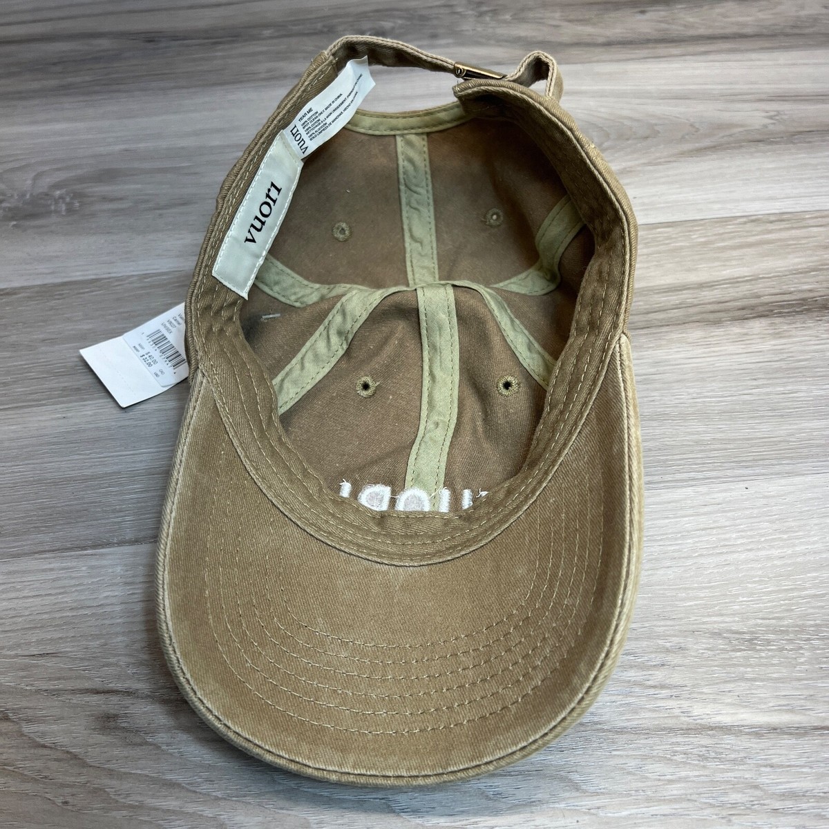 Vuori Hat Khaki Strapback Dad Outdoors Hiking Cotton  display picture 1