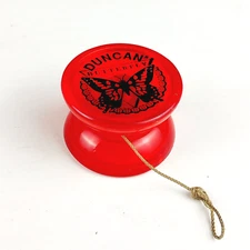 Vintage Duncan Butterfly Yo-Yo Red Collectible Toy Original Item
