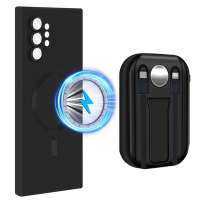 Long Life External 10000mAh Power Bank Magnetic Case for Samsung Galaxy Note 10+