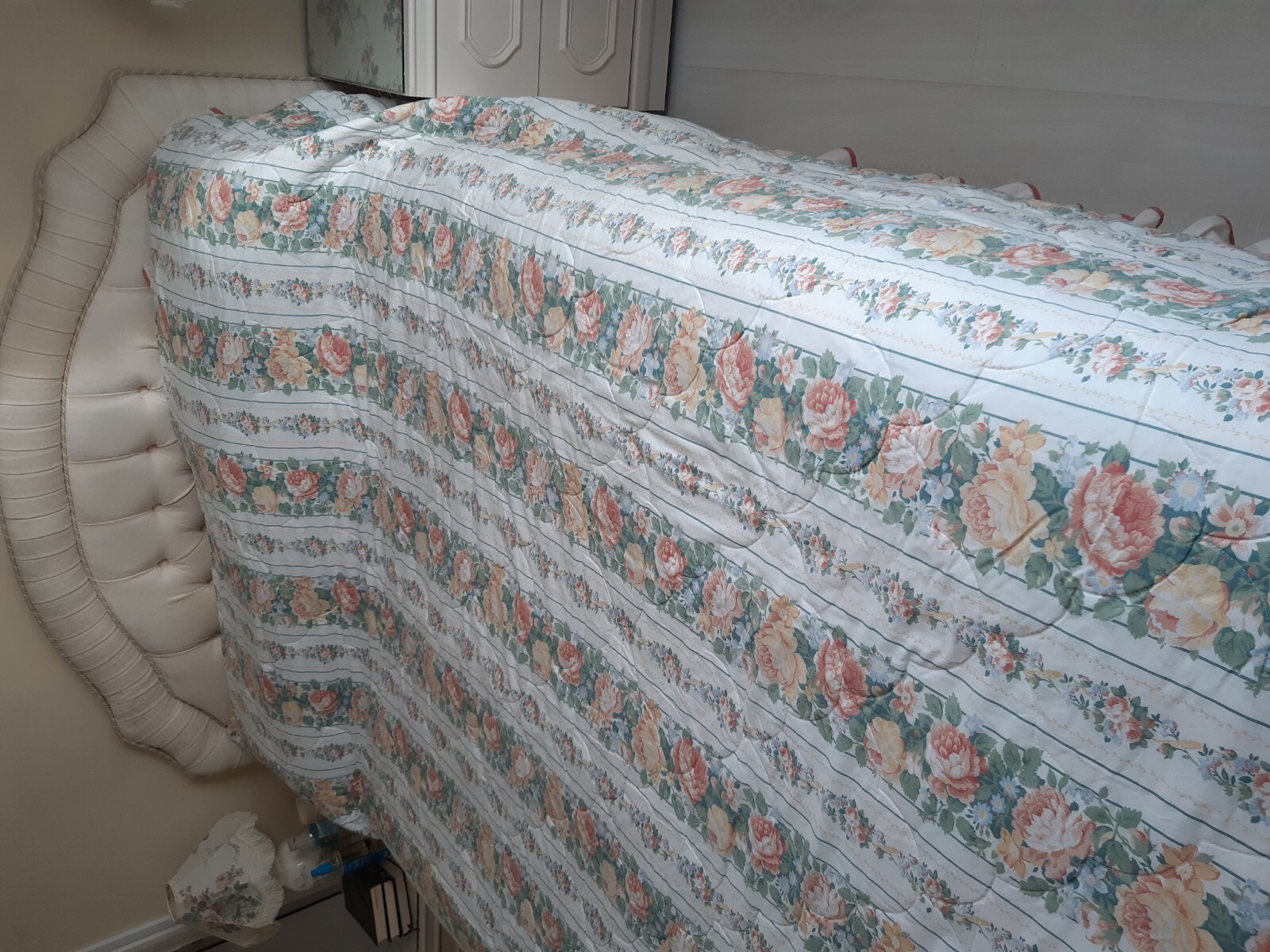 Dorma English Rose Crocsill Bedspread King size eBay