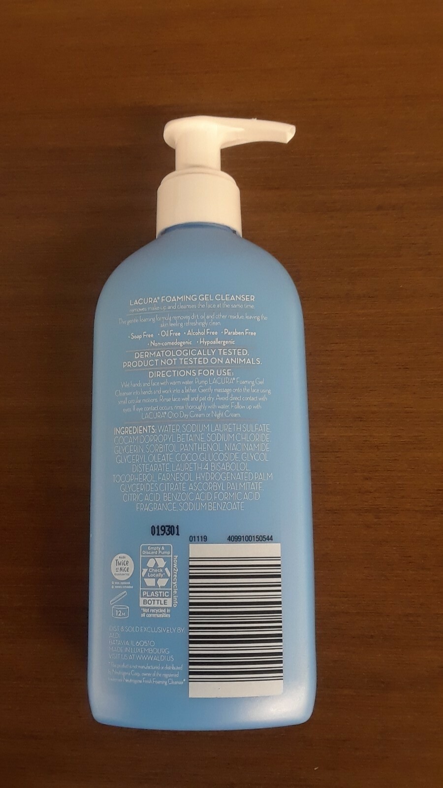 Lacura Face Care Foaming Gel Cleanser 8.45 fl. oz. (250mL) eBay