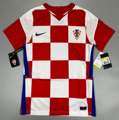 KROATIEN 20/21 HEIMTRIKOT FUSSBALL SOCCER TRIKOT NIKE GRÖSSE S SMALL