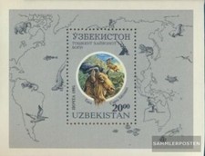 Usbekistan Block10 (kompl.Ausg.) postfrisch 1995 Zoologischer Garten