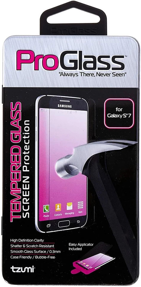 2 Pacotes - Protetor de Tela Tzumi ProGlass Samsung Galaxy S7 Temperado Dureza 9H - Imagem 3 de 3