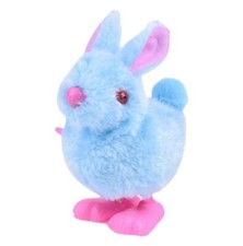 Fridja Pluh Bunny Toys Infant Child Stuffed Toys Hopping Wind Up Easter Gift