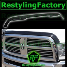Smoke Black Hood Shield Guard Bug Air Deflector For 10-18 Dodge Ram 1500250035