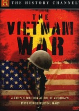 The Vietnam War DVD 2-disc set, VG w/slipcase, The History Channel