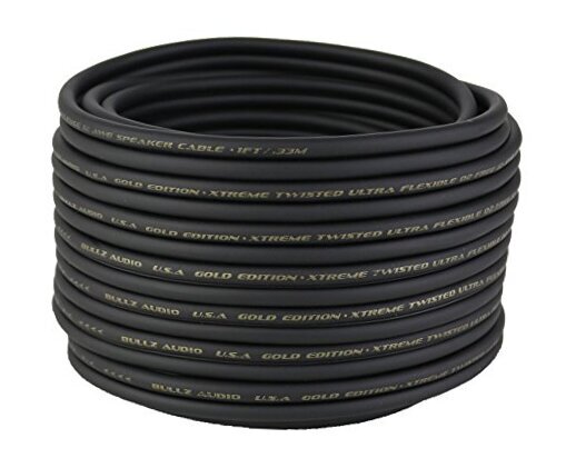 Bullz Audio BGES12.100 100' 12 Gauge AWG Car Home Audio Speaker Wire Cable