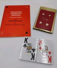 Vintage Bridge Score Card Pad Hint Booklet New Standard Deck