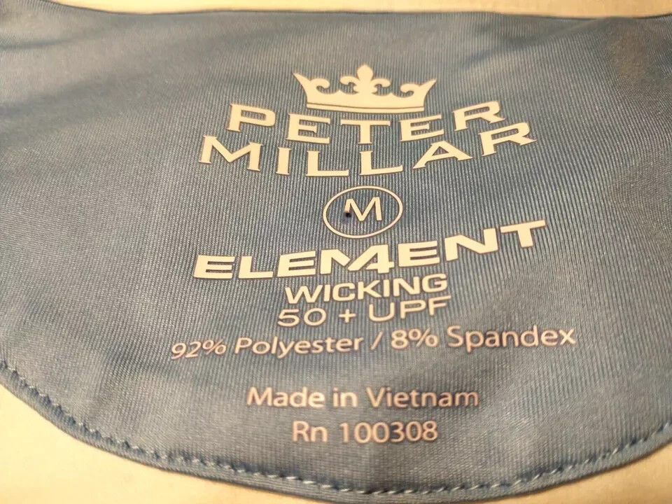 Peter Millar Women's Solid White Element Wicking … - image 8